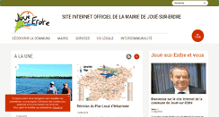 Desktop Screenshot of jouesurerdre.fr